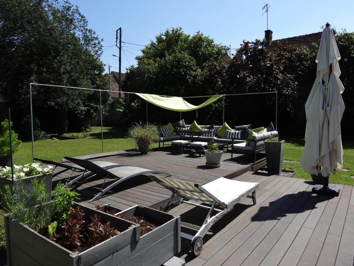 Les Petites Tuileries Bed and Breakfast Bray-sur-Seine Buitenkant foto